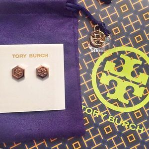Tory Burch Rose Gold Earrings